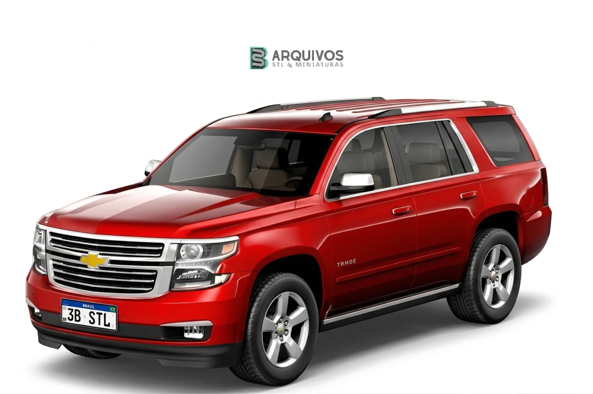 Modelo 3D STL - Chevrolet Tahoe 2015 — foto 5